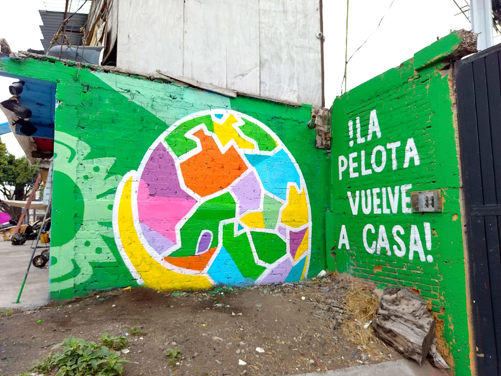LA PELOTA VUELVE A CASA SANTA MARÍA AZTAHUACAN