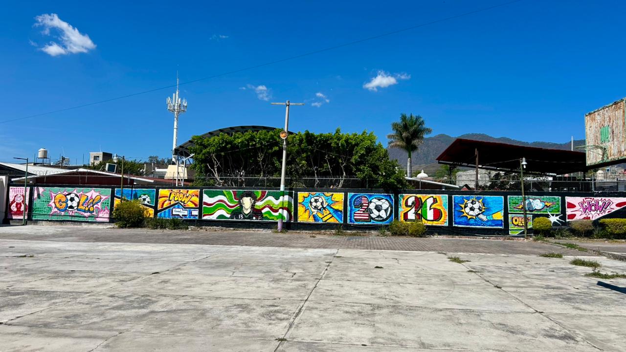 MURAL EN LA COLONIA 26 DE SEPTIEMBRE