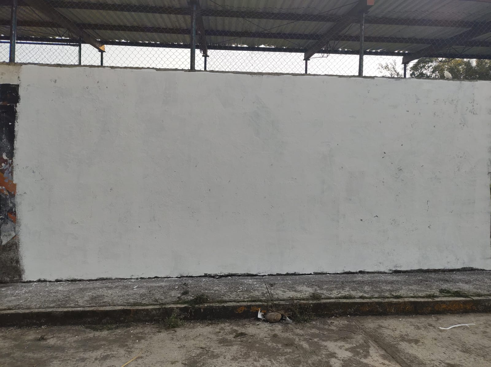 MURAL EN BARDA CAMPO DE BÉISBOL