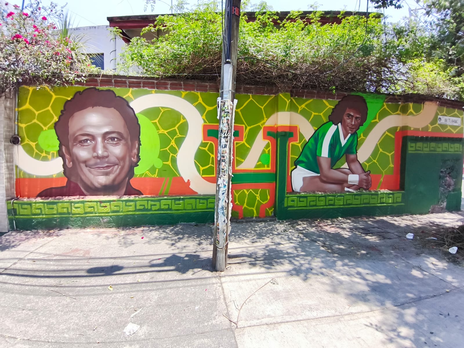 MURAL SANTA ANA EN TLÁHUAC