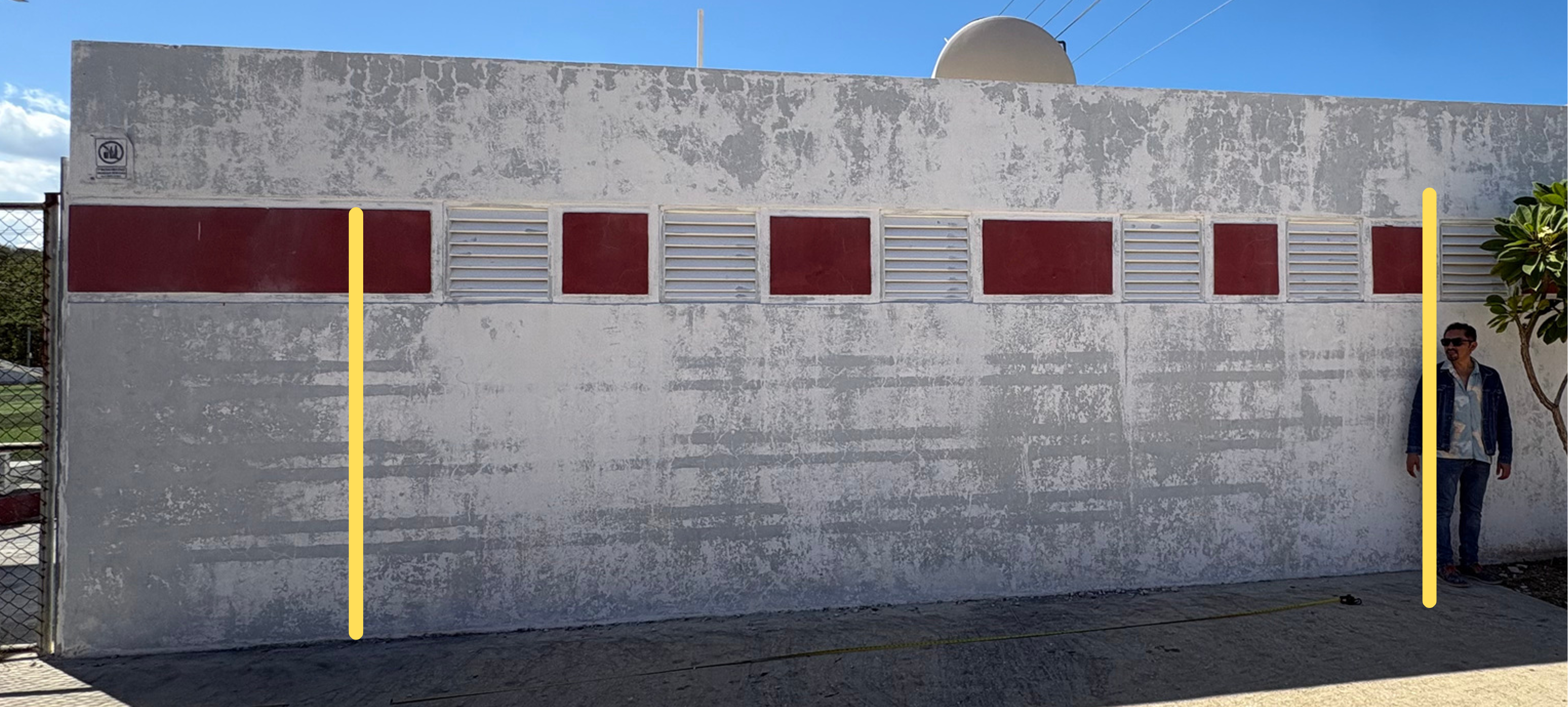 BARDA DEL ESTADIO SAN LUCAS