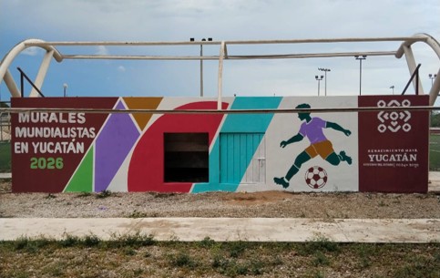 MURAL CENTRO CULTURAL Y DEPORTIVO TEKIT