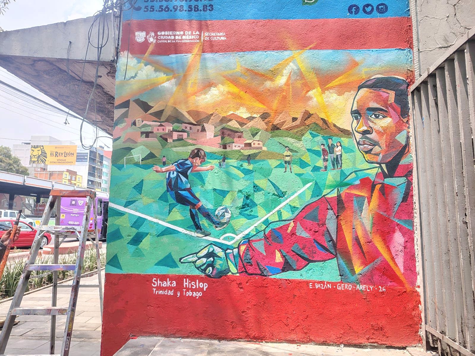 MURAL SHAKA HISLOP
