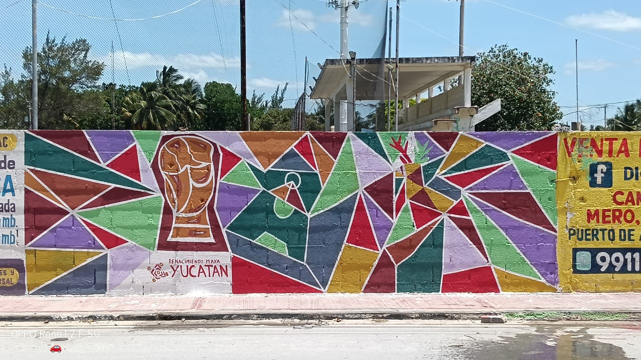 MURAL MUNICIPIO DE TELCHAC PUERTO
