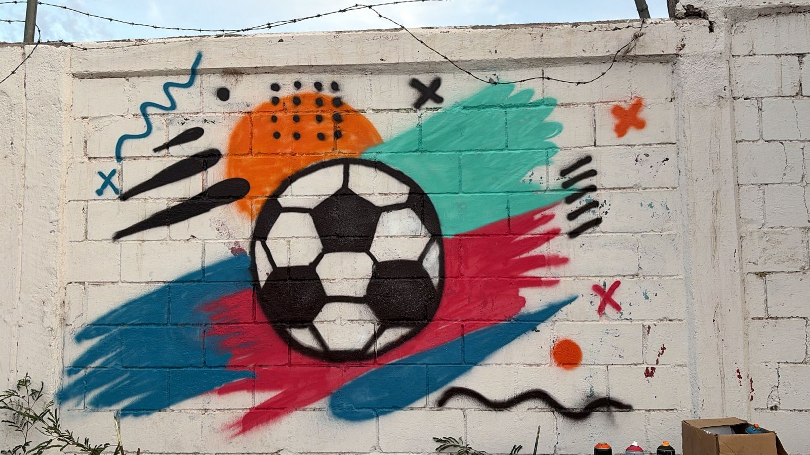 MURAL 10 EN EMPALME