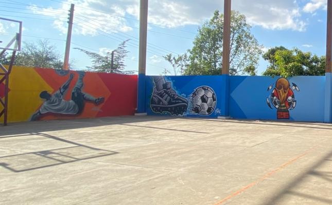 MURAL EN EL POBLADO TRIGOMIL