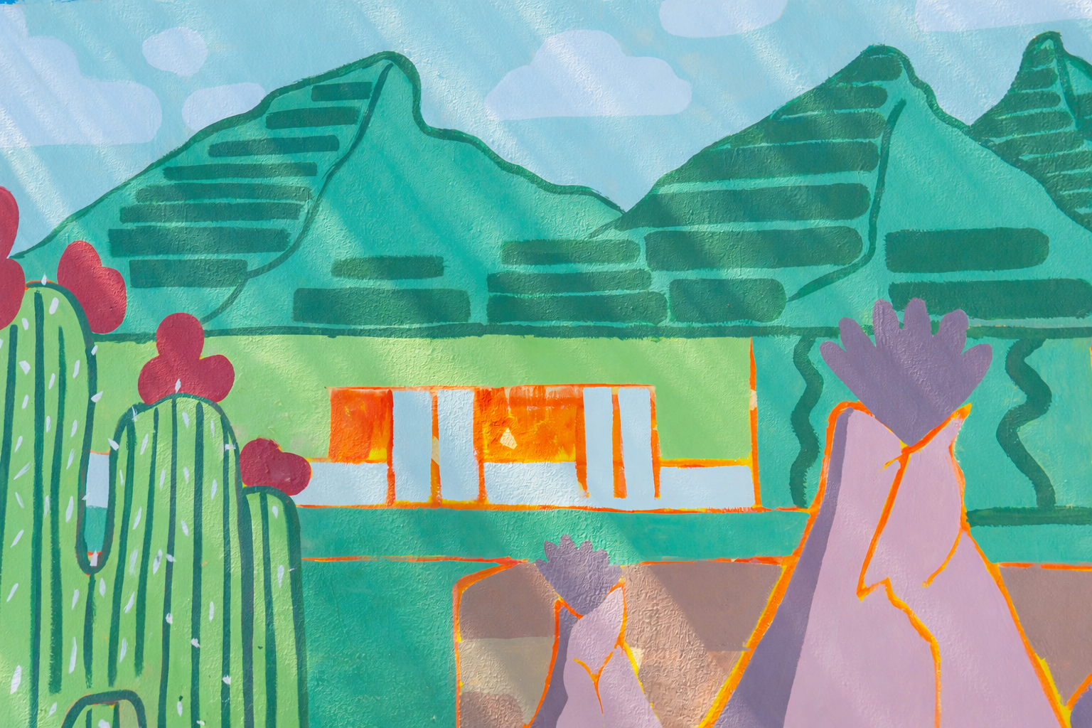MURAL EN CONALEP PLANTEL JUÁREZ