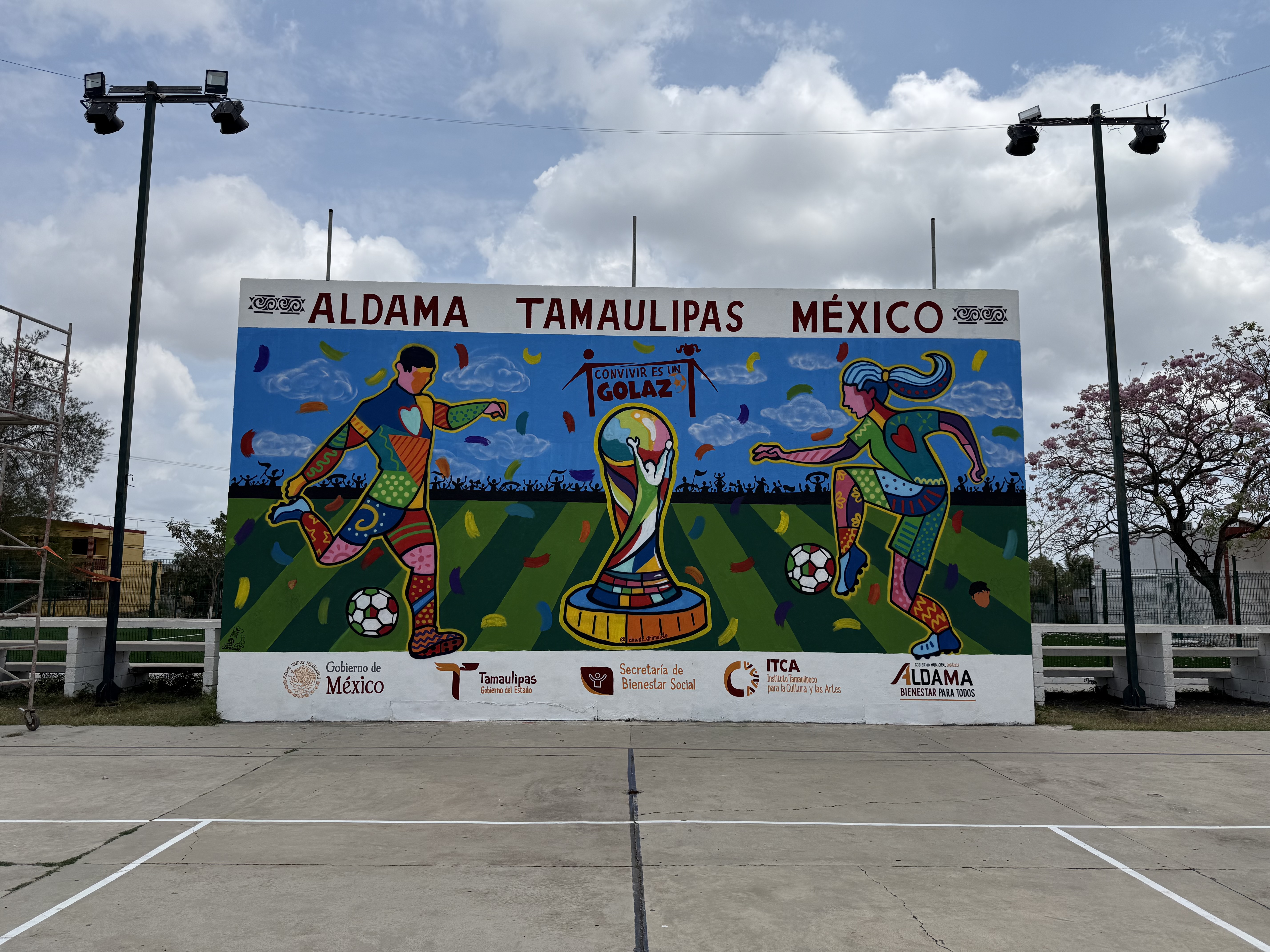 MURAL EN ALDAMA