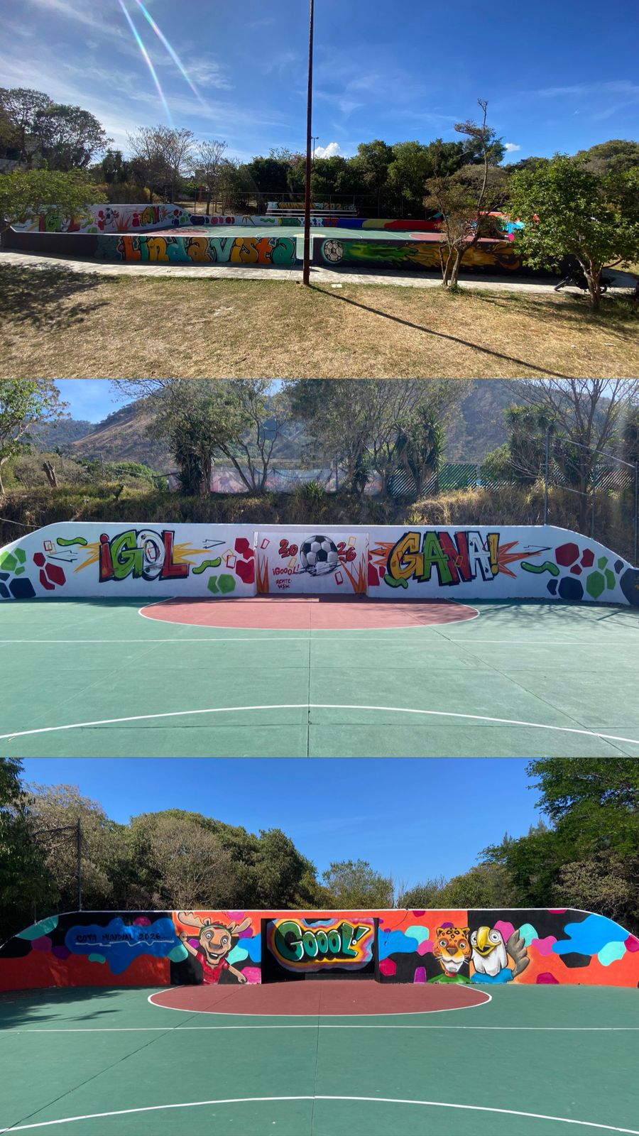 MURAL UBICADO EN LA COLONIA LINDAVISTA