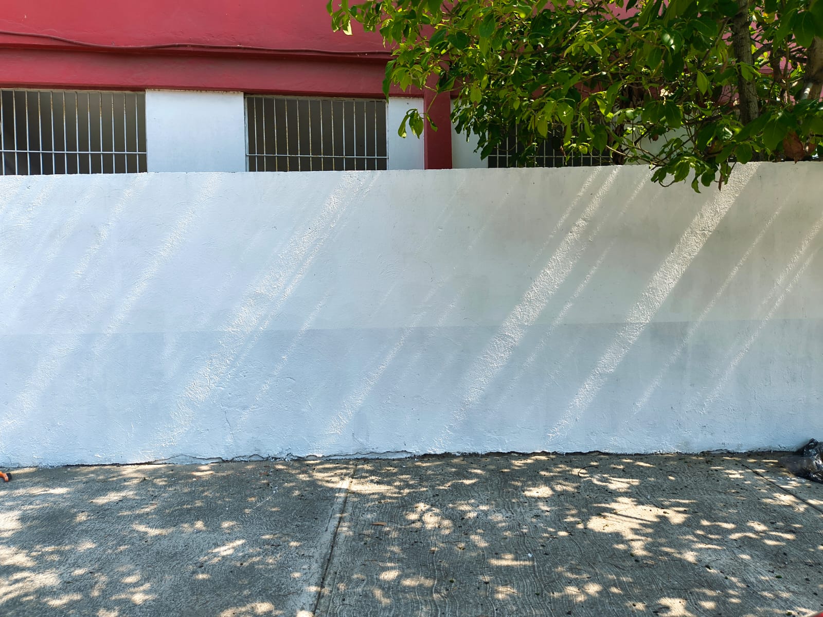MURAL EN BARDA DE ESTADIO DE BÉISBOL PABLO GUTIÉRREZ DELFÍN