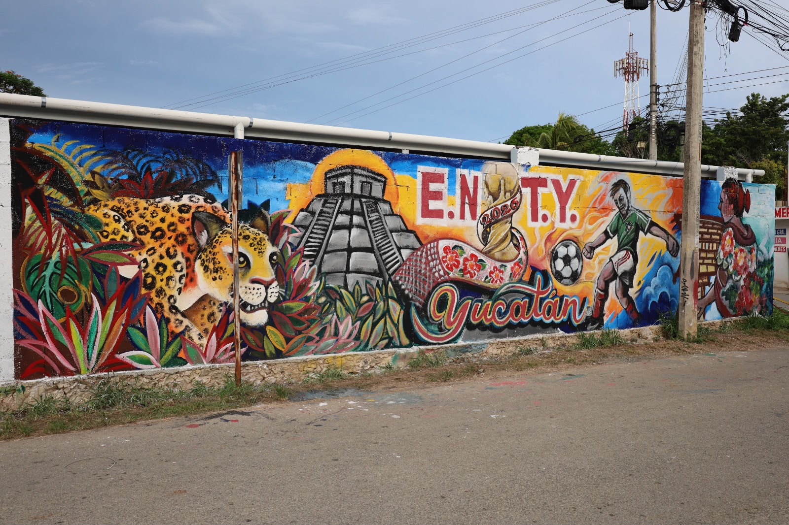 MURAL ESCUELA NORMAL DE TICUL
