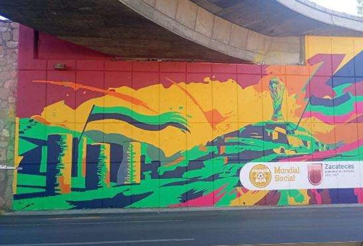 MURAL QUEBRADILLA 2 EN BAJO PUENTE CARR. FED. 45