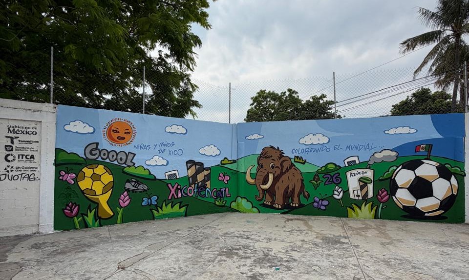 MURAL EN XICOTÉNCATL