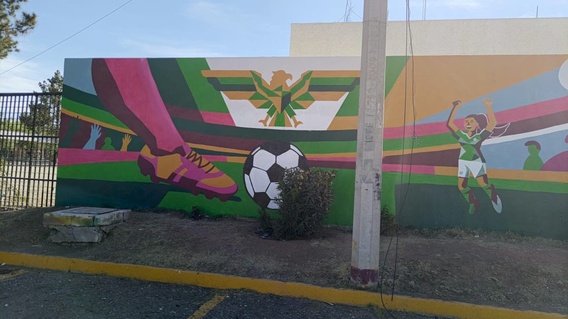 MURAL EN SUBSECRETARÍA DE COMUNICACIONES