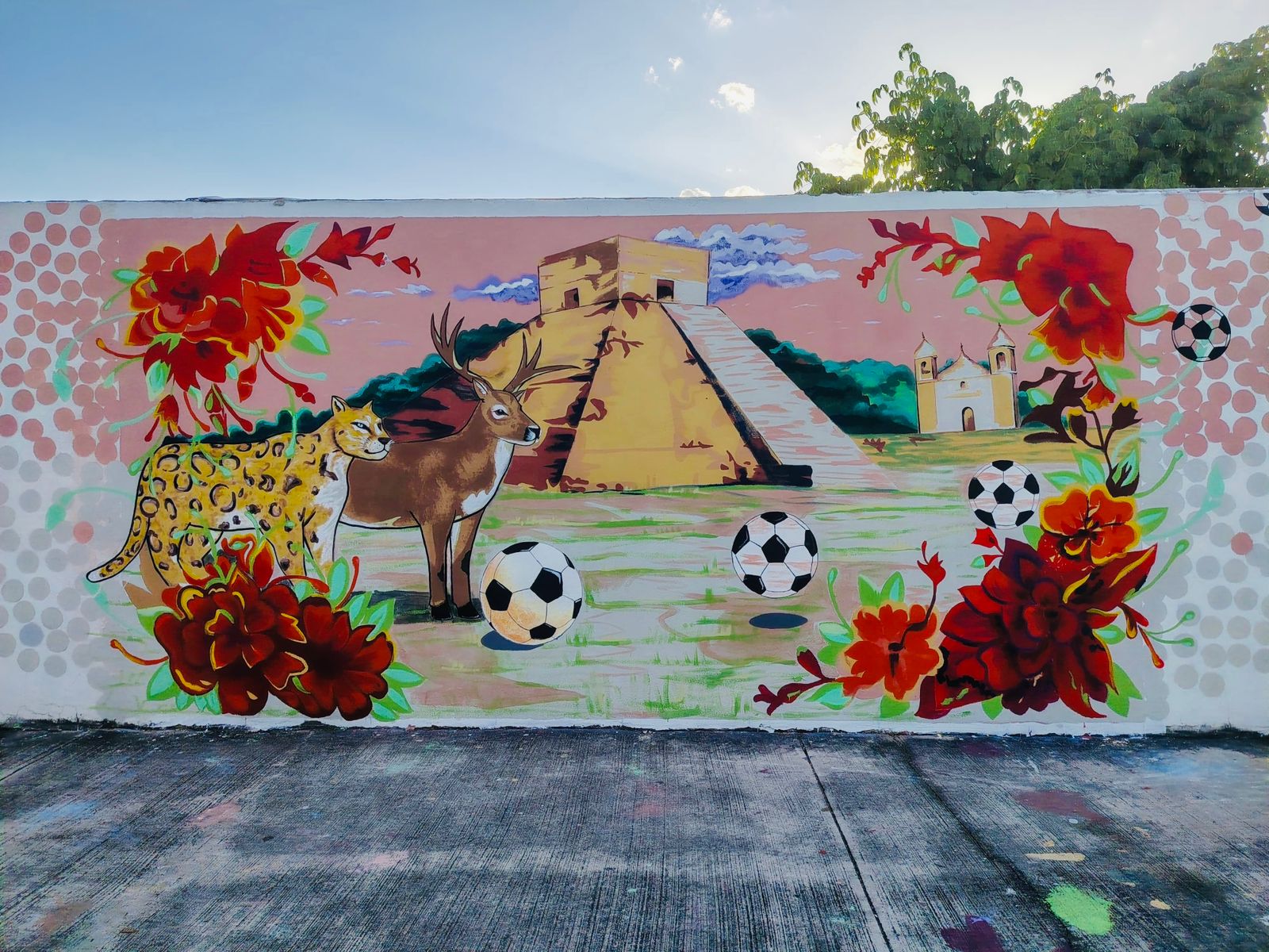 MURAL PRIMARIA RODOLFO MENÉNDEZ DE LA PEÑA