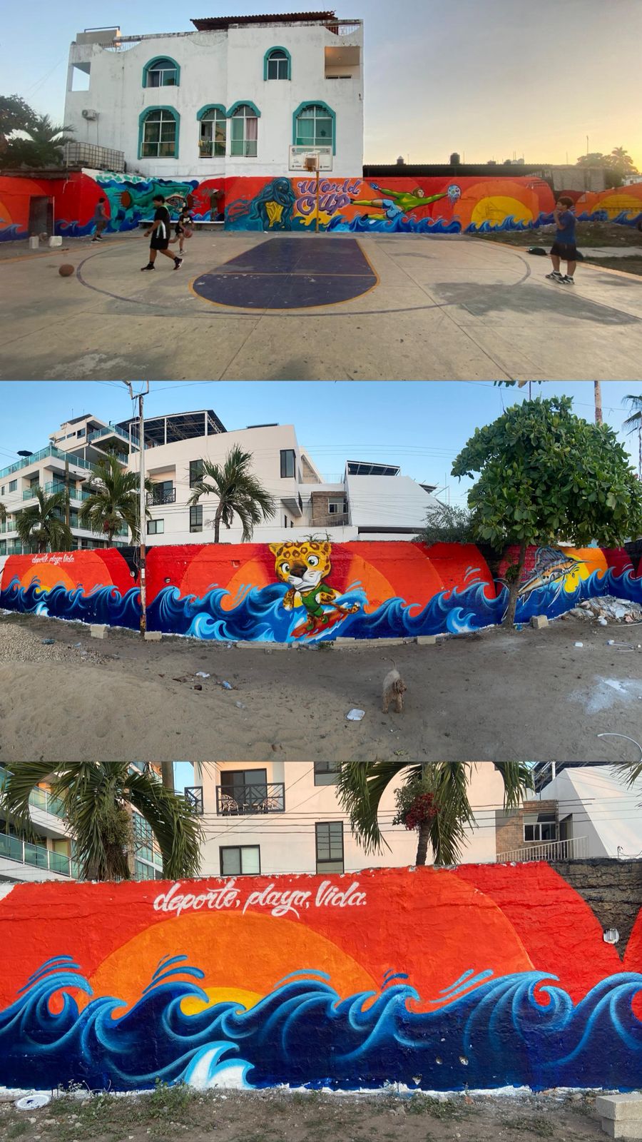 MURAL EN LA LOCALIDAD LA PEÑITA DE JALTEMBA