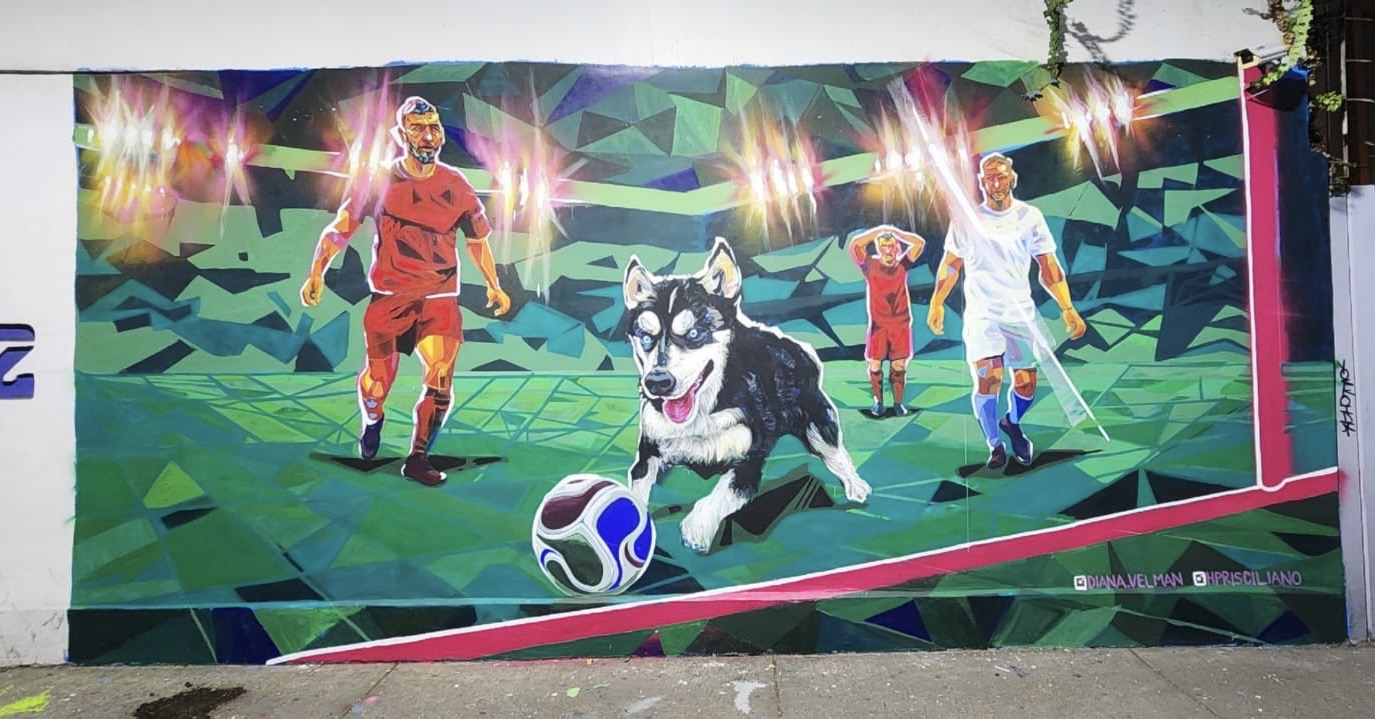 MURAL EL GUARDIÁN DEL BALÓN